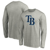 Tampa Bay Rays Official Team Logo Long Sleeve T-Shirt - MLB