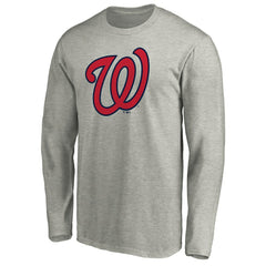 Washington Nationals Official Team Logo Long Sleeve T-Shirt - MLB