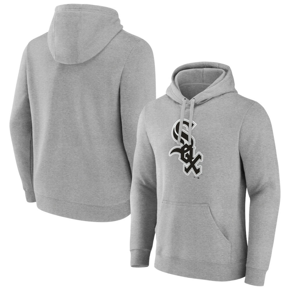 Chicago White Sox Official Logo Fitted Pullover Hoodie - MLB