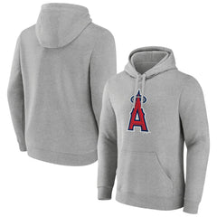 Los Angeles Angels Official Logo Fitted Pullover Hoodie - MLB