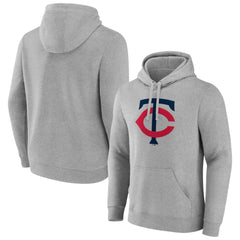 Minnesota Twins Official Logo Fitted Pullover Hoodie - MLB