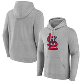 St. Louis Cardinals Official Logo Fitted Pullover Hoodie - MLB