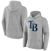 Tampa Bay Rays Official Logo Fitted Pullover Hoodie - MLB
