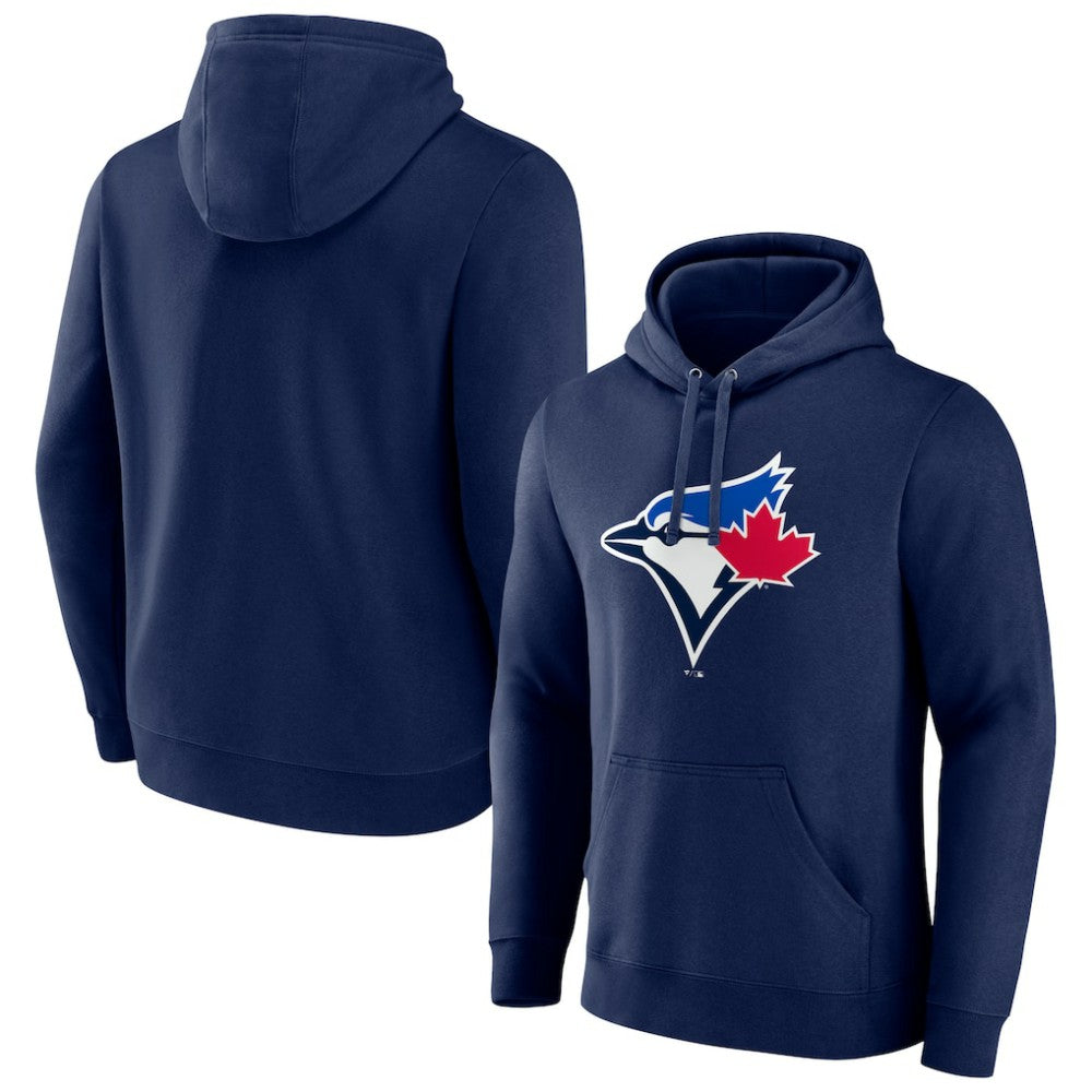 Toronto Blue Jays Official Logo Fitted Pullover Hoodie - MLB
