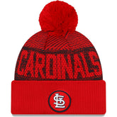 St. Louis Cardinals New Era Authentic Collection Sport Cuffed Knit Hat with Pom - MLB