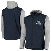 Tennessee Titans Dunbrooke Alpha Full-Zip Jacket Navy/Gray | NFL