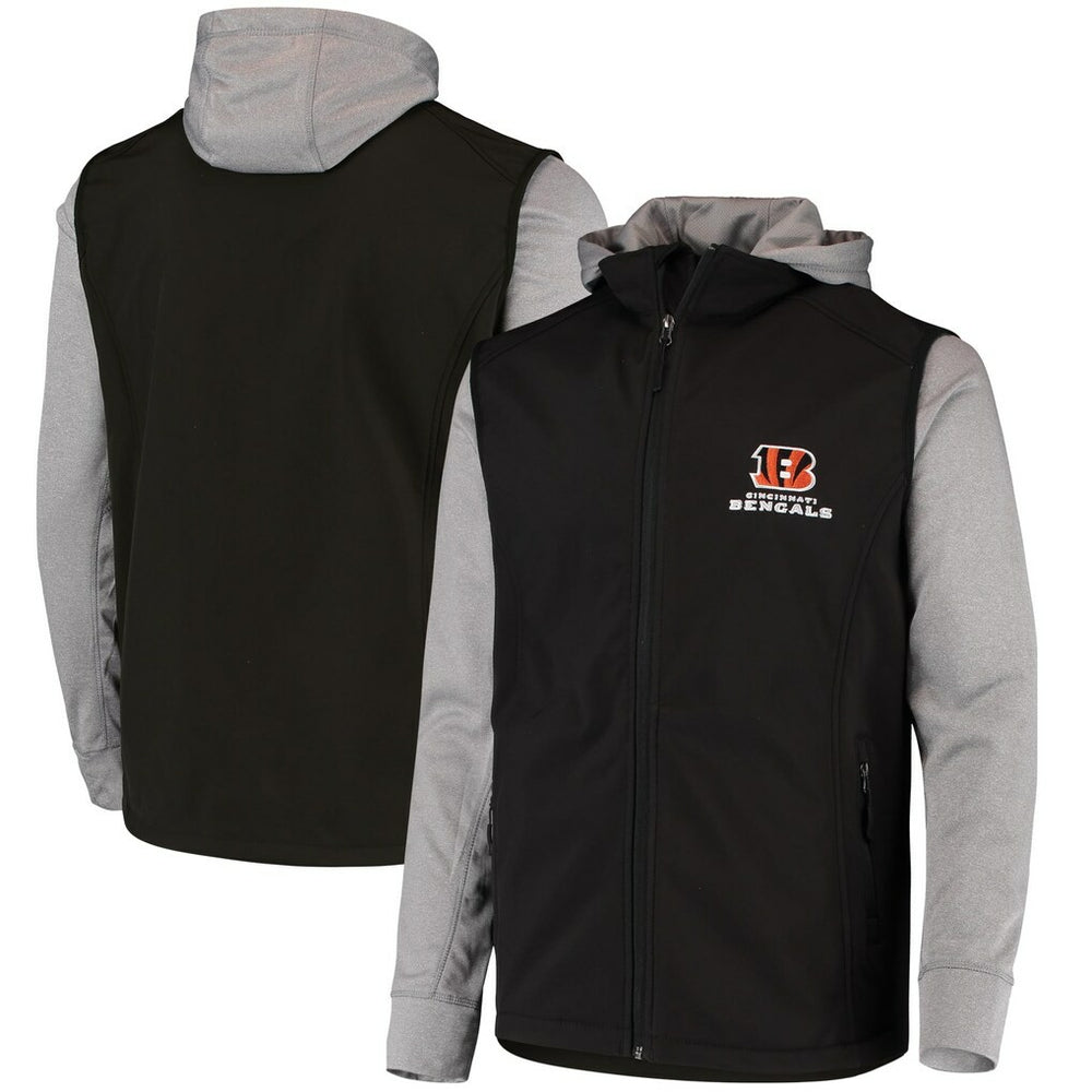 Cincinnati Bengals Dunbrooke Alpha Full-Zip Jacket Black/Gray | NFL