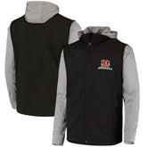 Cincinnati Bengals Dunbrooke Alpha Full-Zip Jacket Black/Gray | NFL
