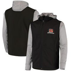 Cincinnati Bengals Dunbrooke Alpha Full-Zip Jacket Black/Gray | NFL