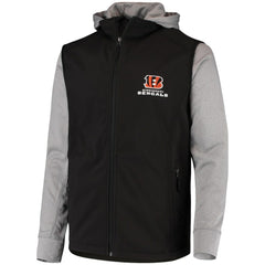Cincinnati Bengals Dunbrooke Alpha Full-Zip Jacket Black/Gray | NFL