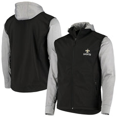 New Orleans Saints Dunbrooke Alpha Full-Zip Jacket Black/Gray | NFL