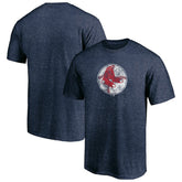 Boston Red Sox Cooperstown Collection True Classics Throwback Logo Tri-Blend T-Shirt - MLB