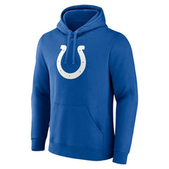 Indianapolis Colts Primary Logo Fitted Pullover Hoodie Royal | NFL