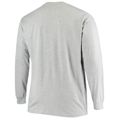 New Orleans Saints Big & Tall Practice Long Sleeve T-Shirt Heathered Gray | Fanatics