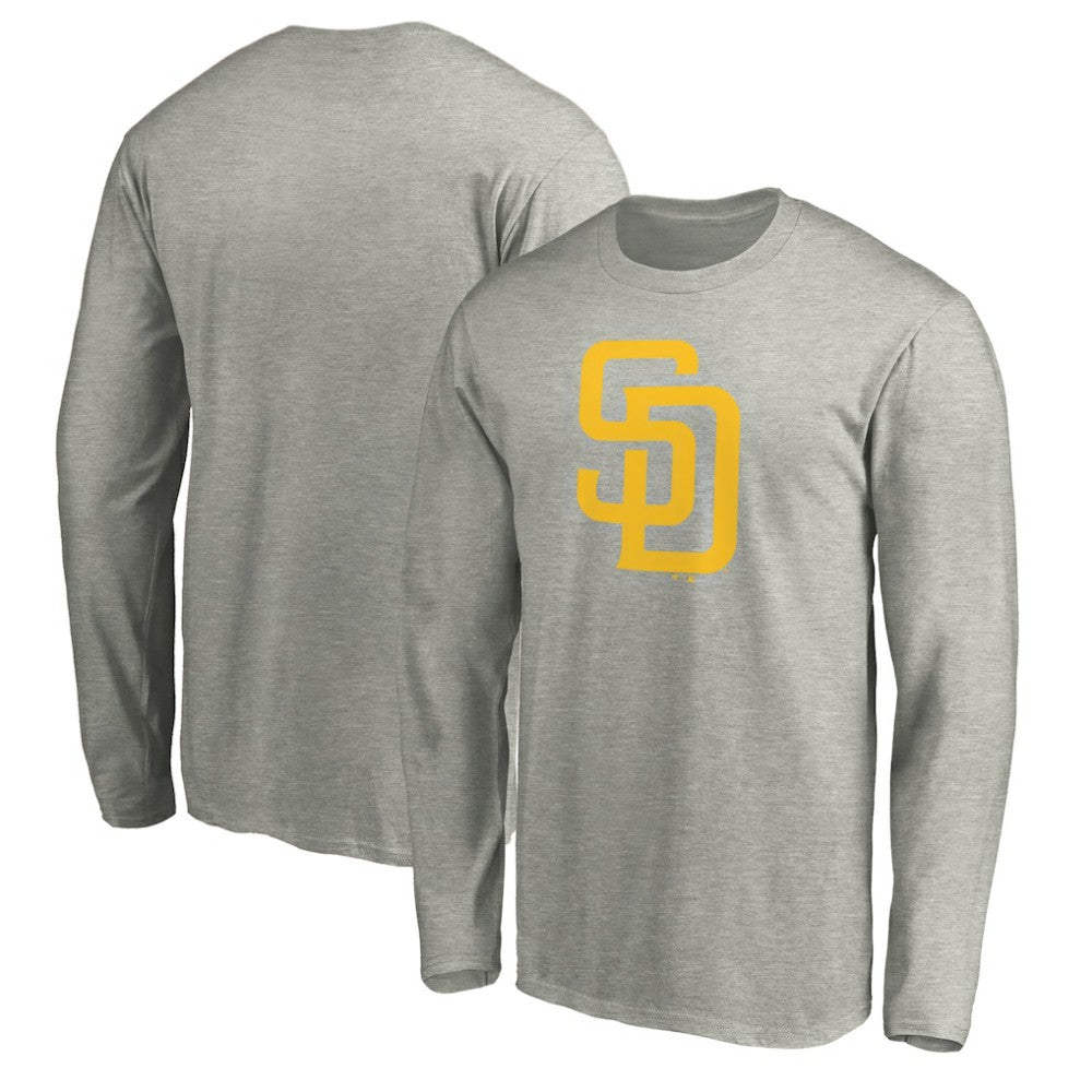 San Diego Padres Official Team Logo Long Sleeve T-Shirt - MLB