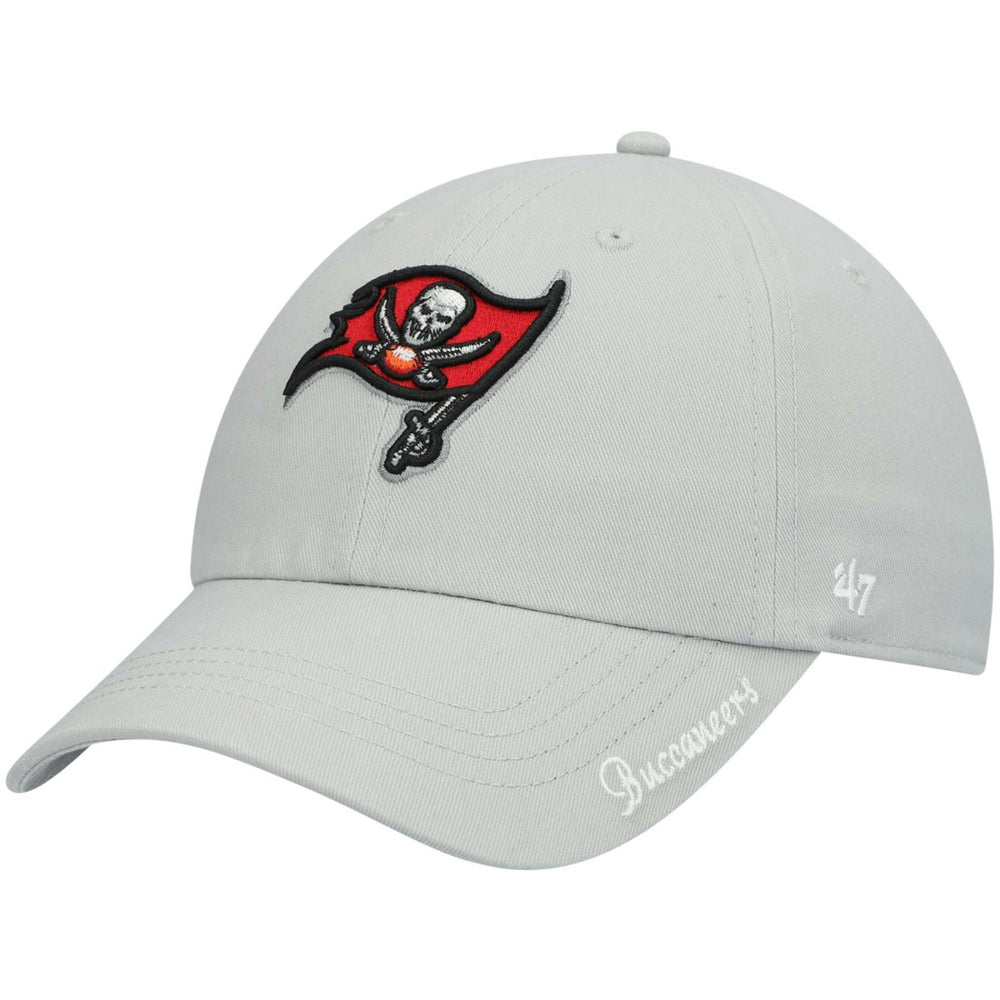 Tampa Bay Buccaneers '47 Women's Miata Clean Up Primary Adjustable Hat Pewter | 47 brand
