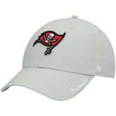 Tampa Bay Buccaneers '47 Women's Miata Clean Up Primary Adjustable Hat Pewter | 47 brand