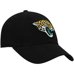 Jacksonville Jaguars '47 Women's Miata Clean Up Primary Adjustable Hat Black | 47 brand