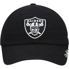 Las Vegas Raiders '47 Women's Miata Clean Up Primary Adjustable Hat Black | 47 brand