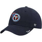 Tennessee Titans '47 Women's Miata Clean Up Primary Adjustable Hat Navy | 47 brand