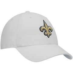 New Orleans Saints '47 Women's Miata Clean Up Logo Adjustable Hat White | 47 brand