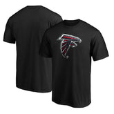 Atlanta Falcons Midnight Mascot Team Logo T-Shirt Black | NFL