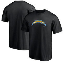 Los Angeles Chargers Midnight Mascot Team Logo T-Shirt Black | NFL