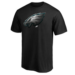 Philadelphia Eagles Midnight Mascot Team Logo T-Shirt Black | NFL