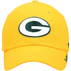 Green Bay Packers '47 Women's Miata Clean Up Secondary Adjustable Hat Gold | 47 brand