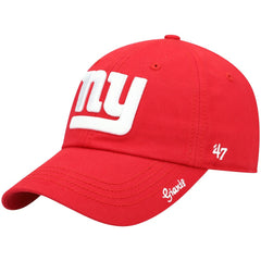 New York Giants '47 Women's Miata Clean Up Secondary Adjustable Hat Red | 47 brand