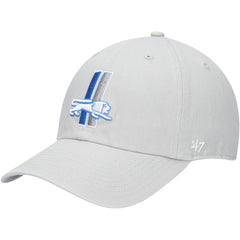 Detroit Lions '47 Clean Up Adjustable Hat Gray | 47 brand