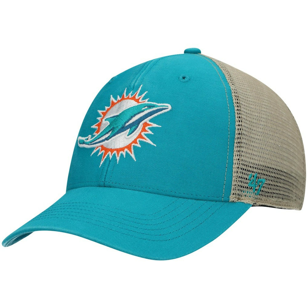 Miami Dolphins '47 Flagship MVP Snapback Hat Aqua | 47 brand