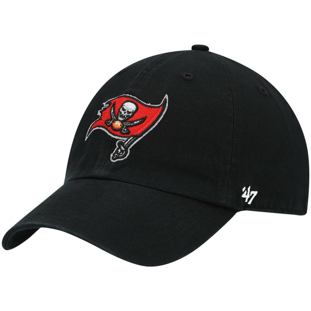 Tampa Bay Buccaneers '47 Secondary Clean Up Adjustable Hat Black | 47 brand