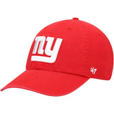 New York Giants '47 Secondary Clean Up Adjustable Hat Red | 47 brand