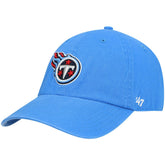 Tennessee Titans '47 Secondary Clean Up Adjustable Hat Light Blue | 47 brand