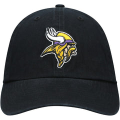 Minnesota Vikings '47 Secondary Clean Up Adjustable Hat Black | 47 brand