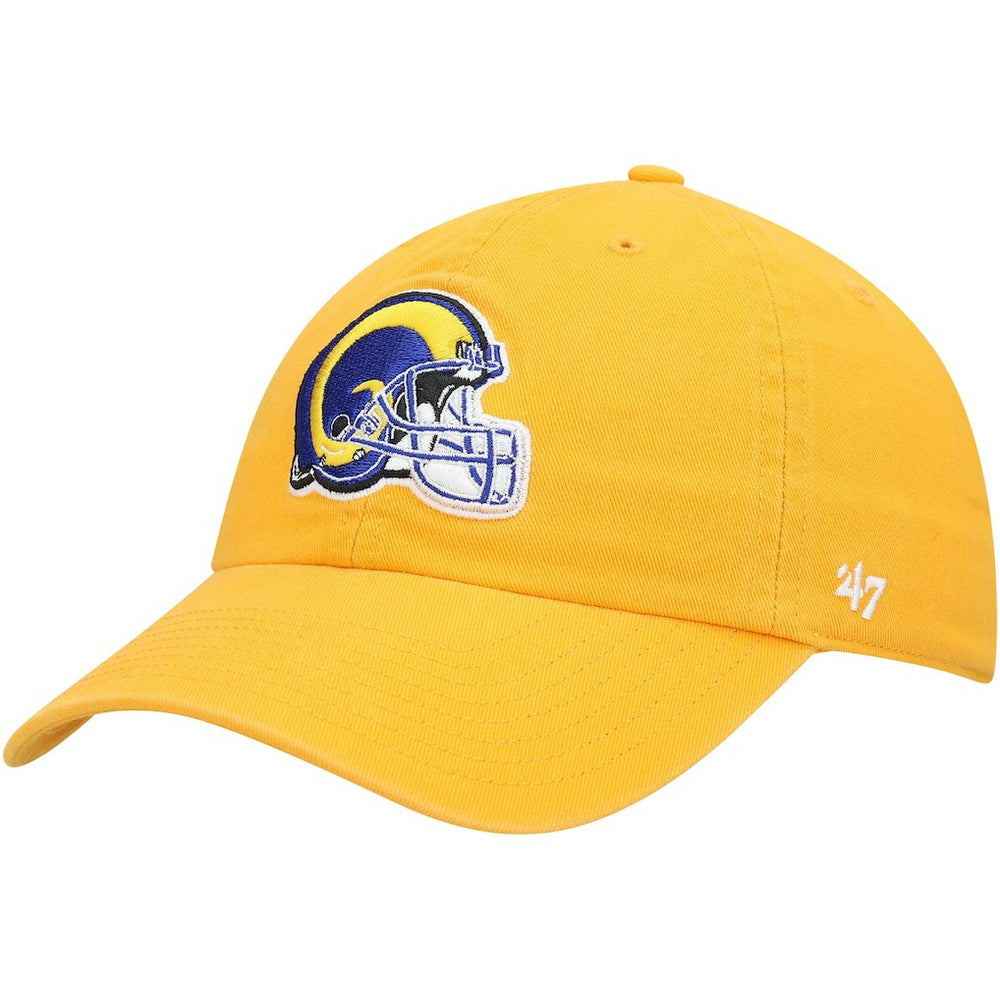 Los Angeles Rams '47 Clean Up Adjustable Hat Gold | 47 brand