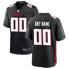 Atlanta Falcons Custom Game Jersey Black | Nike for Sale