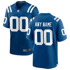 Indianapolis Colts Custom Game Jersey Royal | Nike for Sale