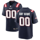 New England Patriots Custom Game Jersey Navy | Nike for Sale