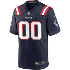 New England Patriots Custom Game Jersey Navy | Nike for Sale