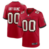 Men's Red Tampa Bay Buccaneers Team Custom Game Jersey | Nike for Sale