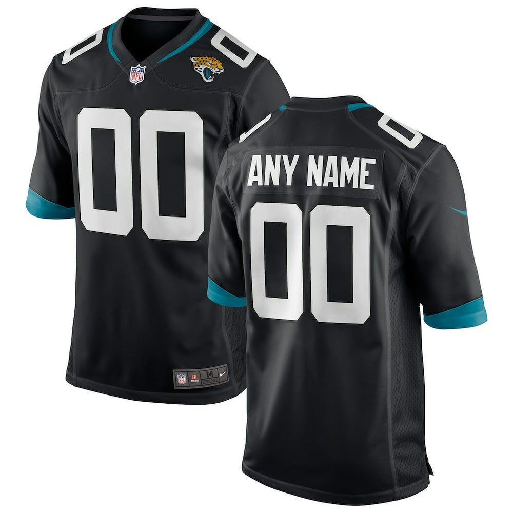 Jacksonville Jaguars Custom Game Jersey Black | Nike for Sale