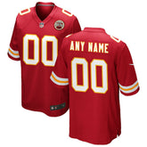 Kansas City Chiefs Custom Game Jersey Red | Nike for Sale