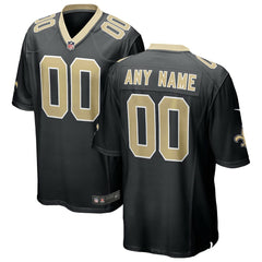 New Orleans Saints Custom Game Jersey Black | Nike for Sale