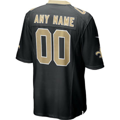 New Orleans Saints Custom Game Jersey Black | Nike for Sale