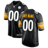 Pittsburgh Steelers Custom Game Jersey Black | Nike for Sale