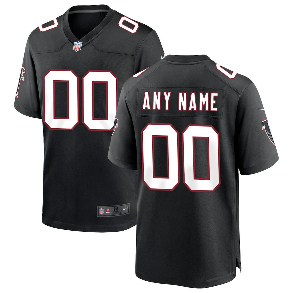 Atlanta Falcons Throwback Custom Game Jersey Black | Nike for Sale