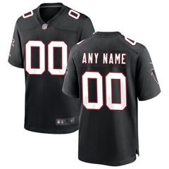 Atlanta Falcons Throwback Custom Game Jersey Black | Nike for Sale