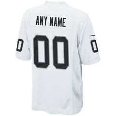 Las Vegas Raiders Custom Game Jersey White | Nike for Sale